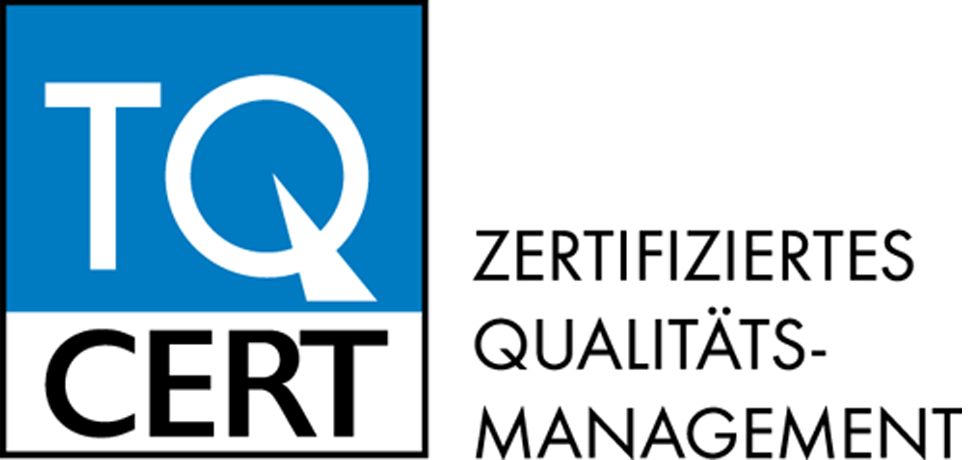 Logo TQ Cert – AZAV-Zertifizierung